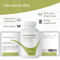 Mumijo Shilajit – Traditionelles Naturharz aus dem Himalaya