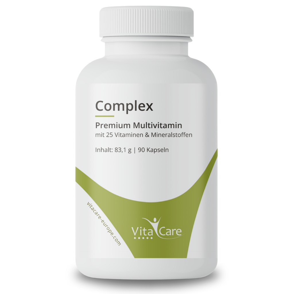 VitaCare Complex Multivitamin in einer Dose mit 90 Kapseln