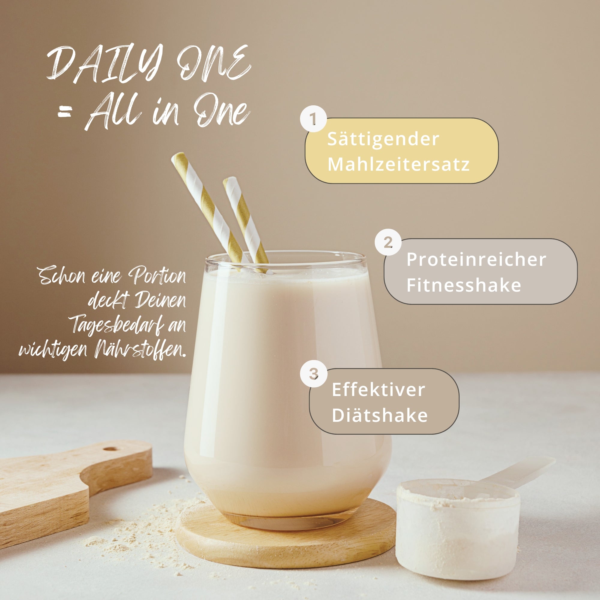 DailyOne Proteinshake 630g