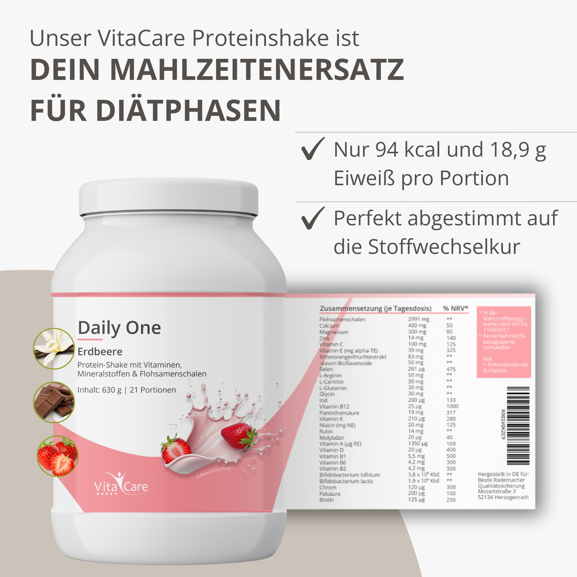 21 Tage Stoffwechselkur (HCG Diät)