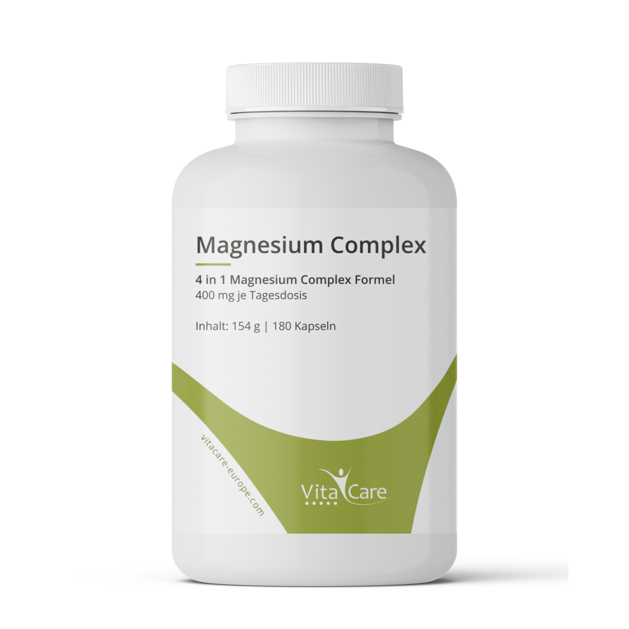 Magnesium Complex 400mg – 4 in 1 Formel