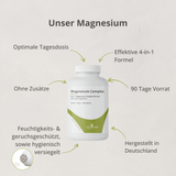 Magnesium Complex 400mg – 4 in 1 Formel