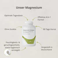 Magnesium Complex 400mg – 4 in 1 Formel