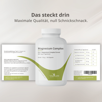 Magnesium Complex 400mg – 4 in 1 Formel