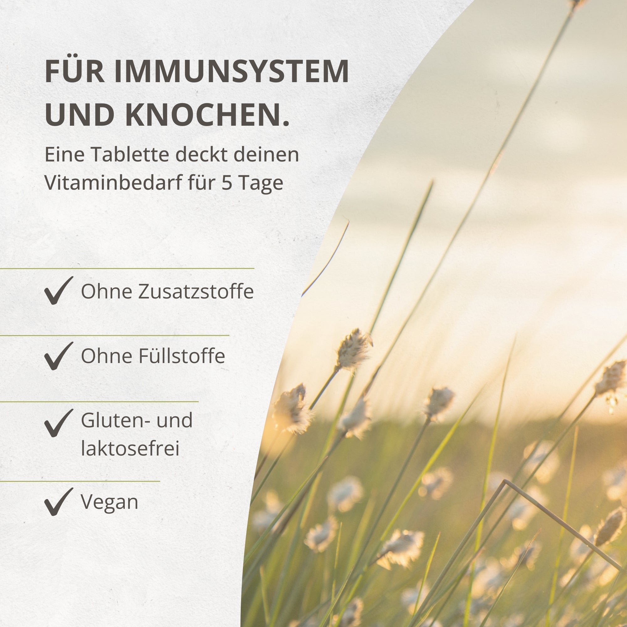 Vitamin D3 + K2