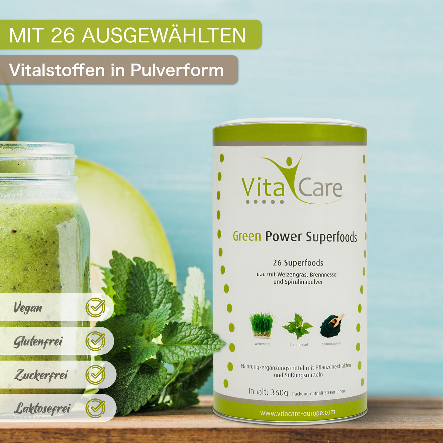 Green Power Superfoods Smoothie