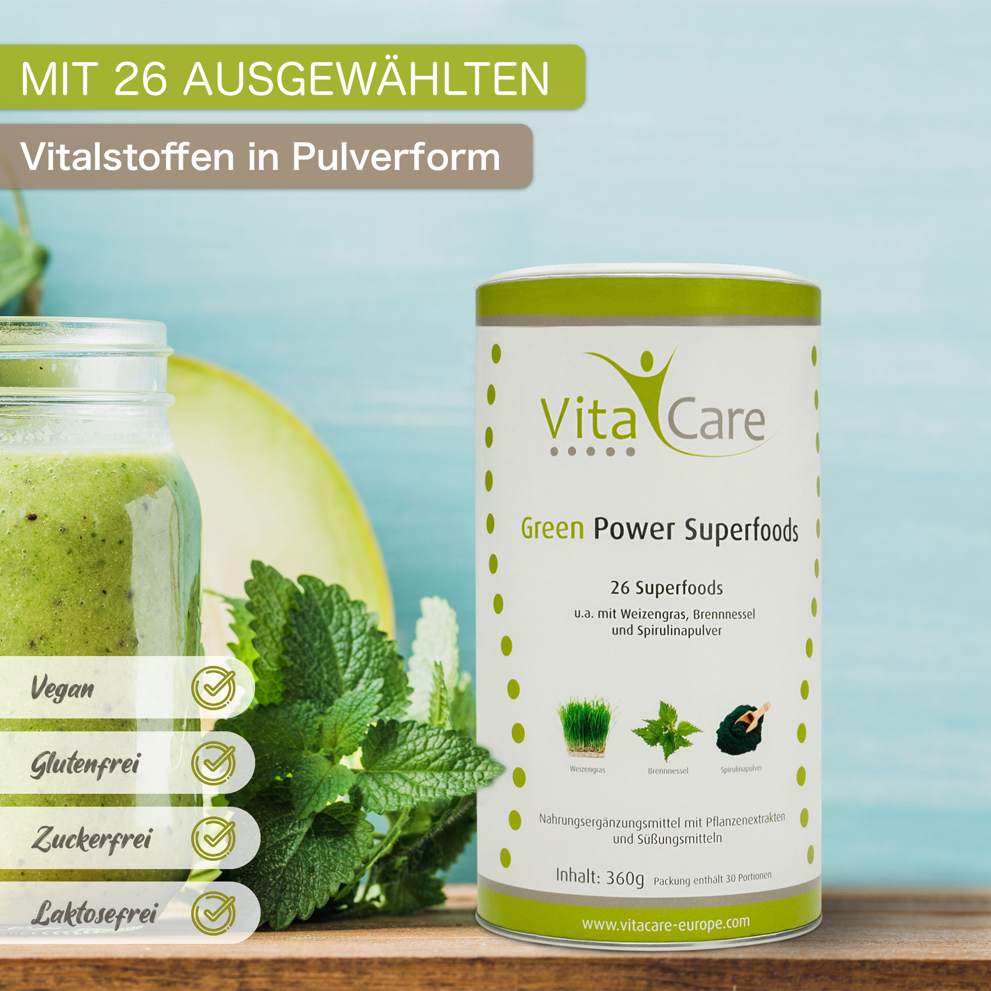 Green Power Superfoods Smoothie