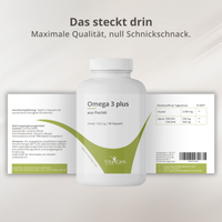 Omega 3 Plus – Fischöl mit EPA & DHA