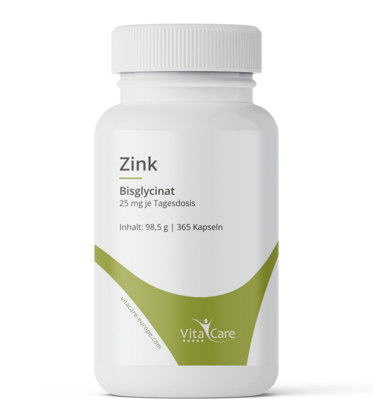VitaCare Zink, 25mg je Tagesdosis, 365 Tabletten