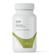 VitaCare Zink, 25mg je Tagesdosis, 365 Tabletten