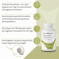 Darmflora 21+ – Komplex aus 21 Bakterienstämmen