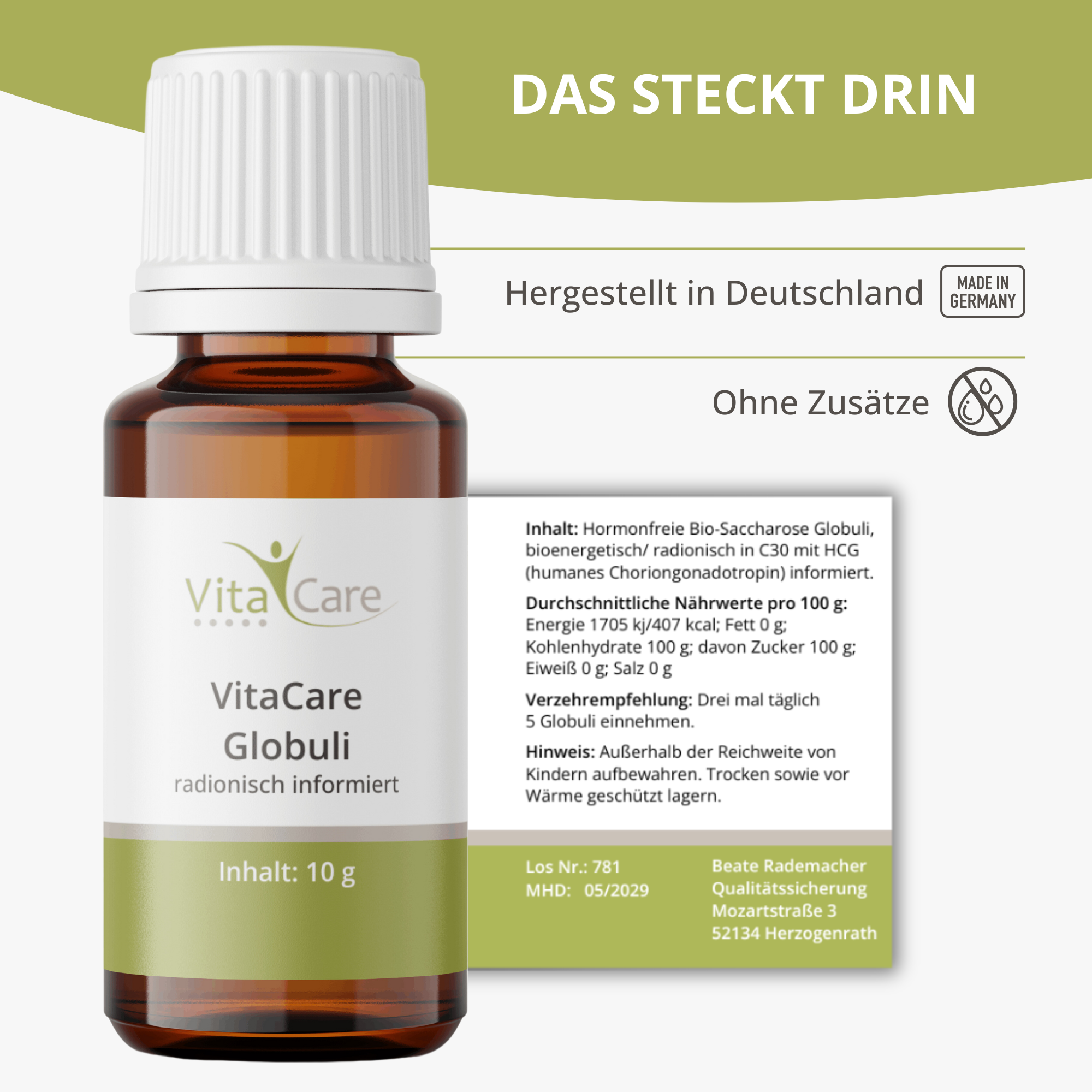 Globuli - im Bioresonanzverfahren hergestellt