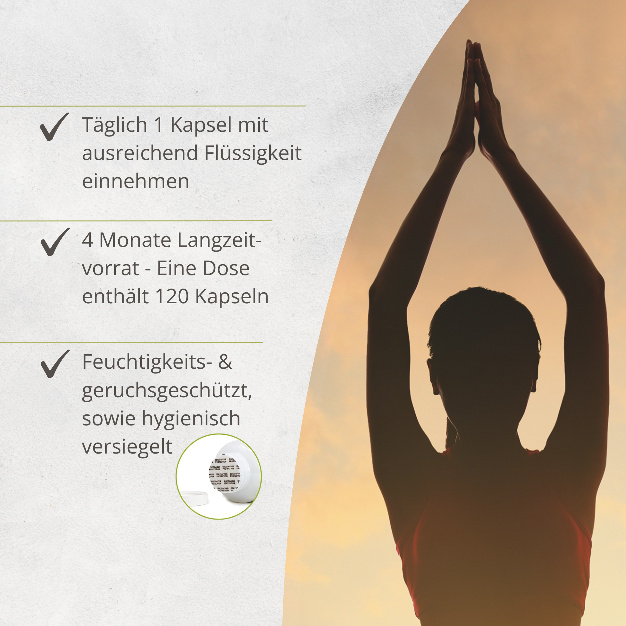 MSM 1.000 mg – Reine organische Schwefelverbindung