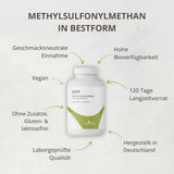MSM 1.000 mg – Reine organische Schwefelverbindung