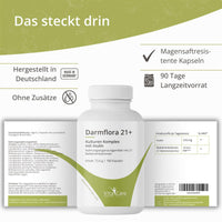 Darmflora 21+ – Komplex aus 21 Bakterienstämmen