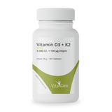 Vitamin D3+K2 - 5000 I.E. Tabletten