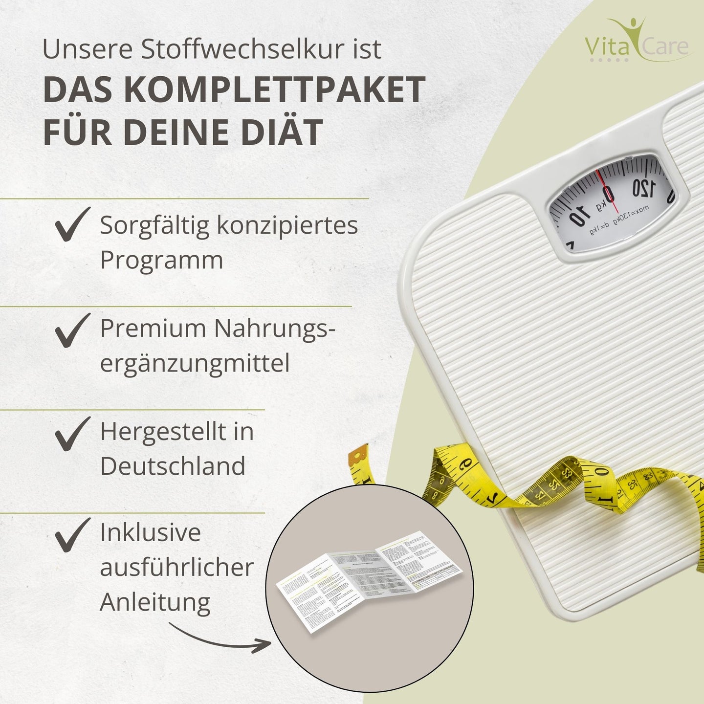 VitaCare 21-Tage Stoffwechselkur (HCG-Diät)